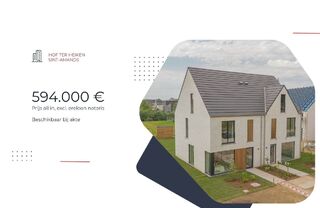 Half Open Bebouwing te koop in SINT-AMANDS