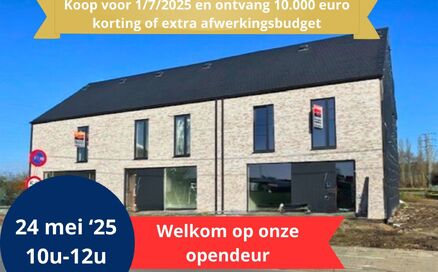 Half Open Bebouwing te koop in BUGGENHOUT
